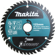 Makita Accessories Griešanas disks kokam MAKITA Efficut 125x20x1,4mm 45T