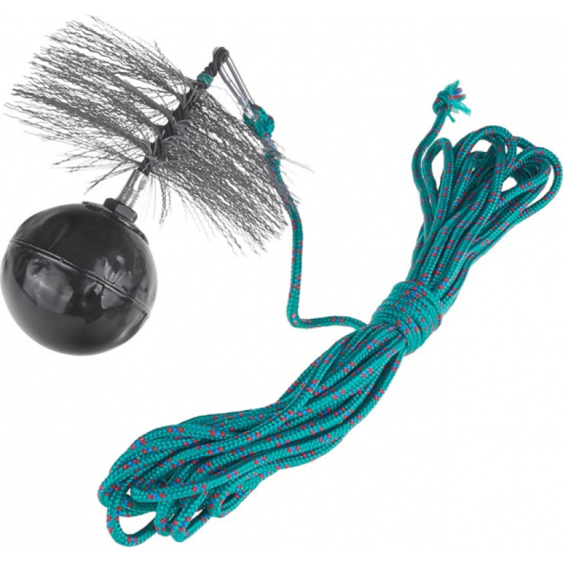 Geko Apaļā dūmvadu birste, PVC, 150mm, G66726, GEKO