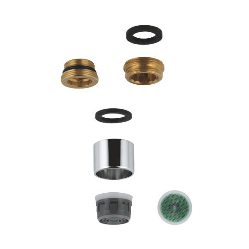 Grohe aerators, M 22 x 1, 5.7 l/min 3bar, hroms