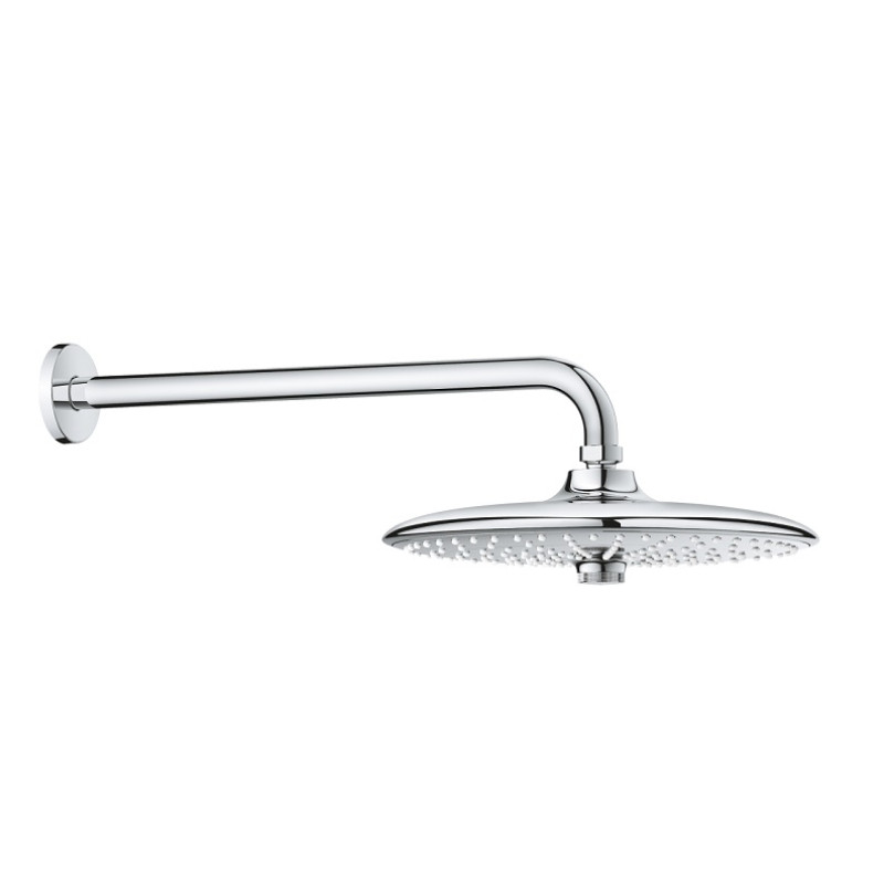 Grohe dušas galva ar turētāju Euphoria 260 III, no sienas, hroms