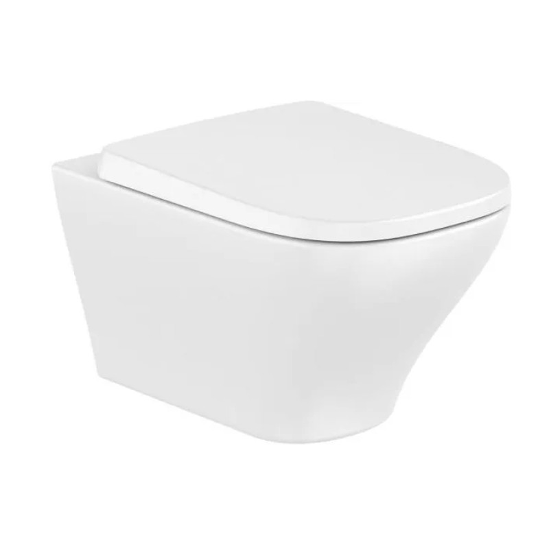 Roca pods ar QR/SC vāku Optica Vortex, stiprināms pie sienas, 355x530 mm, balts