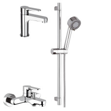 Remer vannas maisītāju komplekts Winner (W11, W05, 315R319M0I), hroms