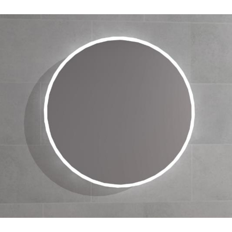 Stikla Serviss spogulis ar apgaismojumu Tessa, d=600 mm ar pretaizsvīšanas apsildes paklāju 274x574 mm