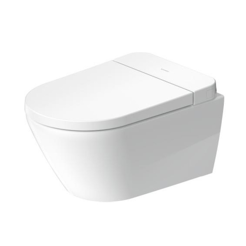 Duravit pods ar vāku D-Neo Compact SensoWash, stiprināms pie sienas, 376x573 mm, balts