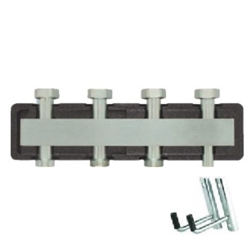 Afriso 2 - loku kolektors KSV 125-2 ar stiprin., izol.