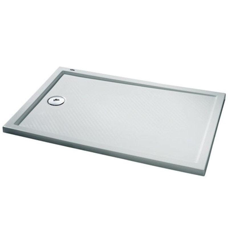 Huppe dušas paliktnis Purano, 1000x700 mm, balts akmens masas