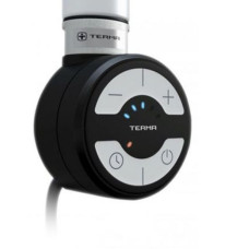 Terma Technologie regulējams sildelements MOA 600W ar taimeri 2h, melns (taisns kabelis bez kontaktdakšas)