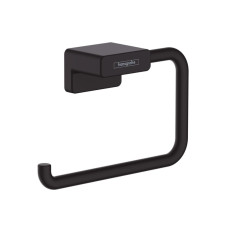 Hansgrohe tualetes papīra turētājs AddStoris Q, matēts melns