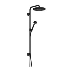 Hansgrohe dušas sistēmas Axor One 280 1 jet virsapmetuma daļa, matēta melna