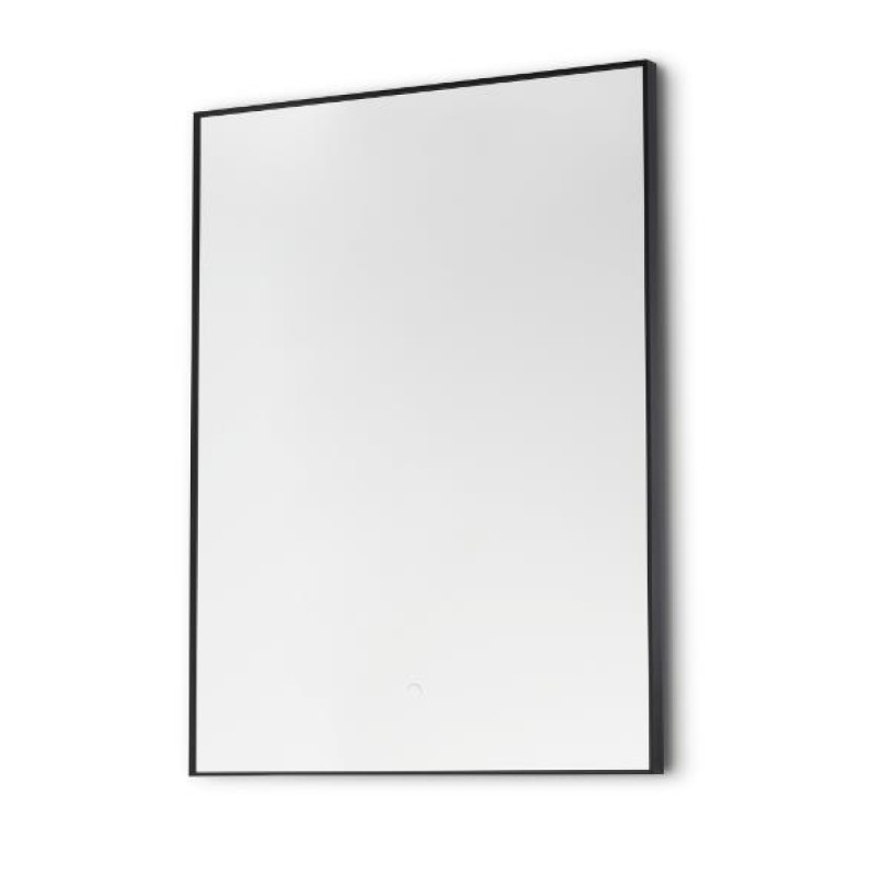 Vanita & Casa spogulis ar apgaismojumu Calipso, 800 mm, h=800 mm, black