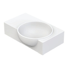 Balteco izlietne NU40, 400x270 mm, labā puse, balta Xonyx