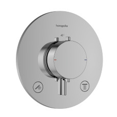 Hansgrohe termostata Ecostat Comfort S virsapmetuma daļa, 2 funkcijas, hroms
