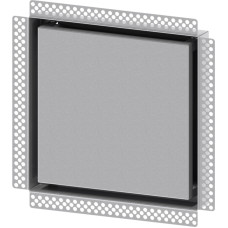 Europlast difuzors metāla, sleptās montāžas, 300x300mm - Ø150mm, cinkots