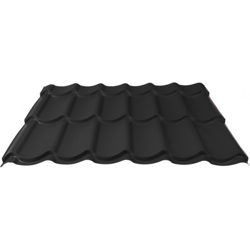 Toode Dakstiņprofils PURAL BT MATT metāla jumta segums, Z350, 0.50mm, RR33/Melns
