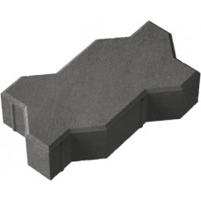 Stoneroc Uni 80 bruģis, 225x112.5x80mm, melns, 9m2 (palete)