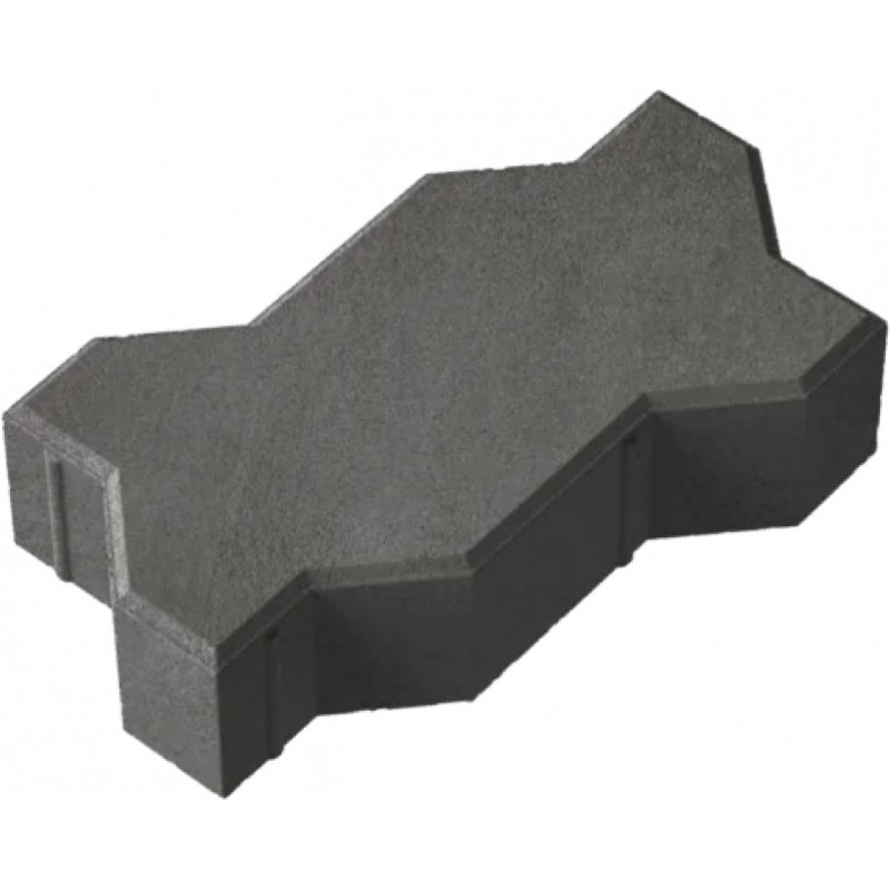 Stoneroc Uni 80 bruģis, 225x112.5x80mm, melns, 9m2 (palete)