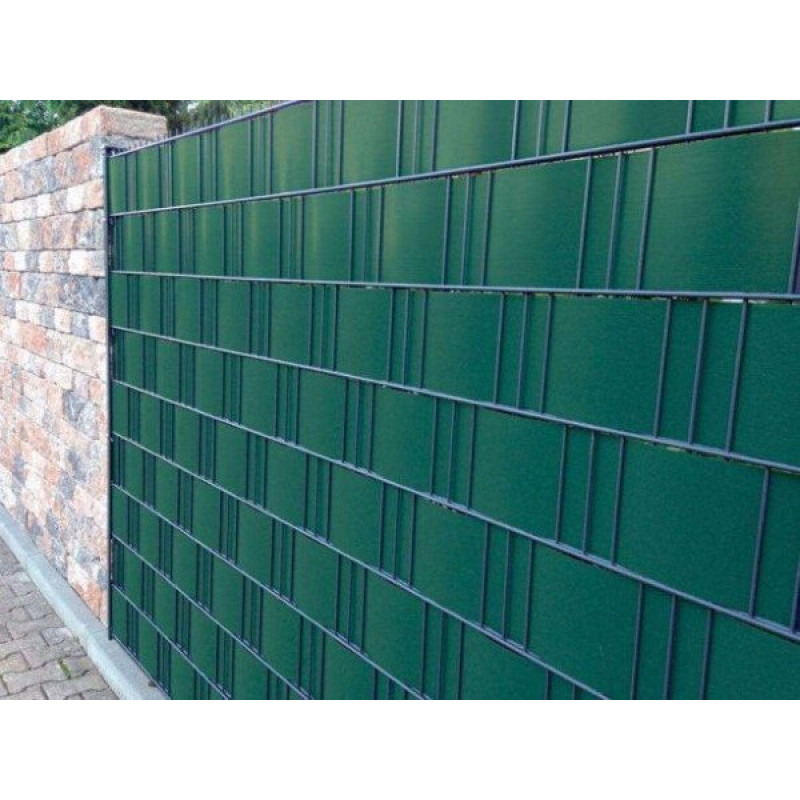 Žoga lamile MIKKO Economy 3500x19cm RAL6005, zaļa + 28 gab. turētāji / gab