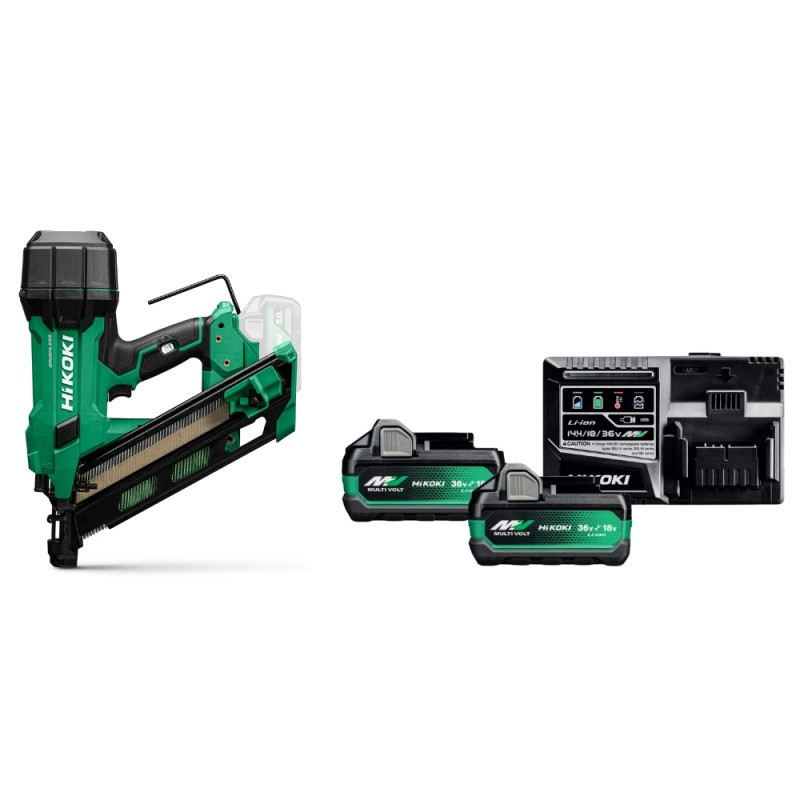 Hikoki Akumulatora naglotāja komplekts HiKOKI NR1890DCAW9Z