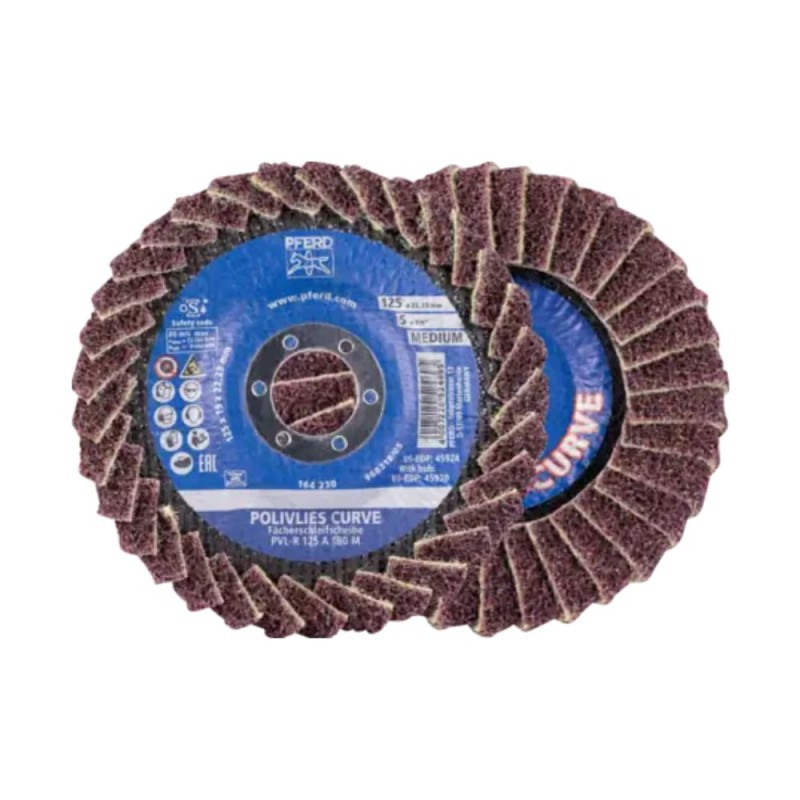 Pferd Filca slīpēšanas disks PFERD Curve PVL-R 125 A 180 M
