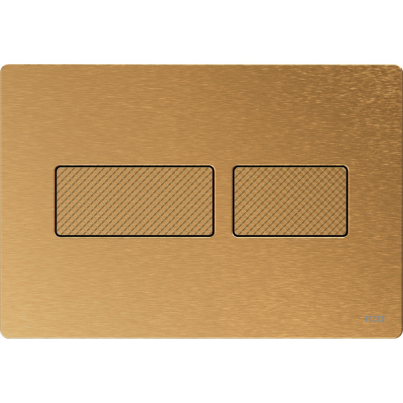 Tece solid WC plāksne (9240436) misiņš