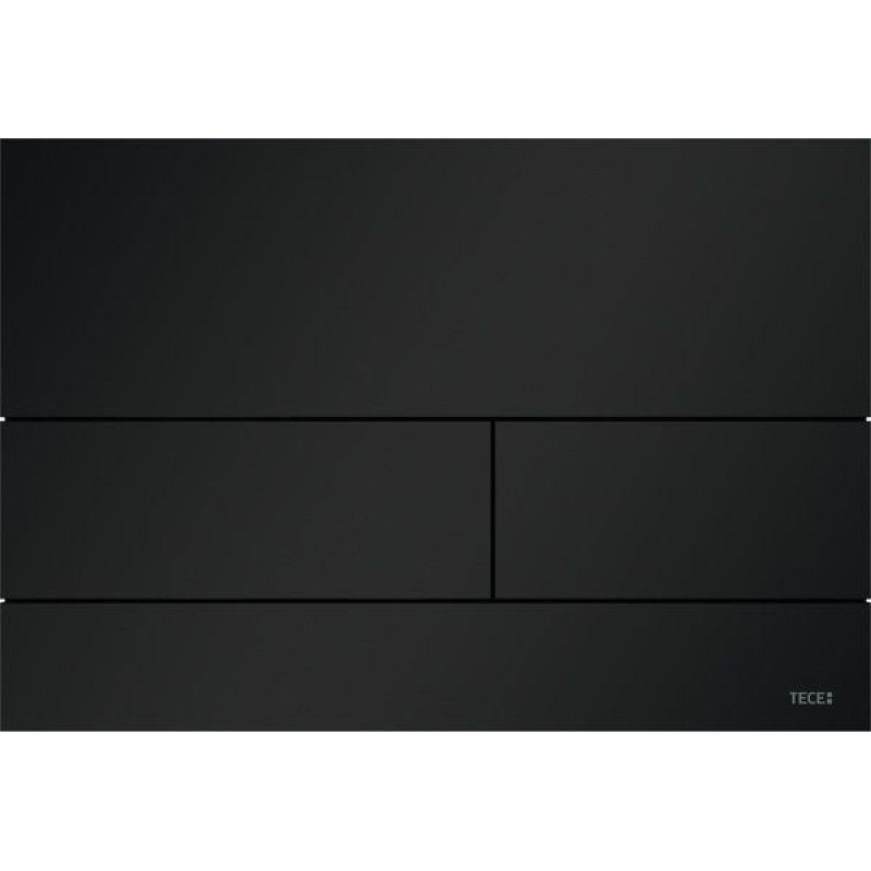 Tece square II WC plāksne (9240833) melna