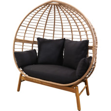 Besk Krēsls atpūtas dārzam divvietīgs