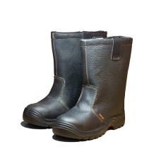 Art.master Zābaki ādas silti ar metāla purngalu 46 izm.