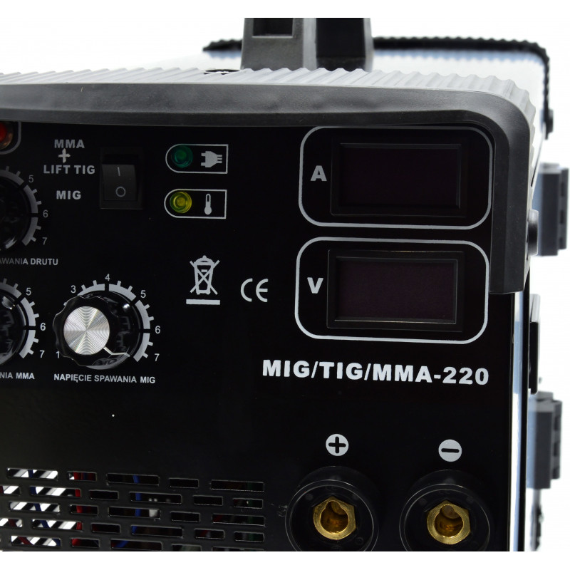 Geko Metināšanas pusautomāts MMA-220 Mig/Tig/Mma
