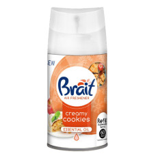 Brait Gaisa atsvaidzinātājs dozatoram 250ml Brait Creamy Cookies