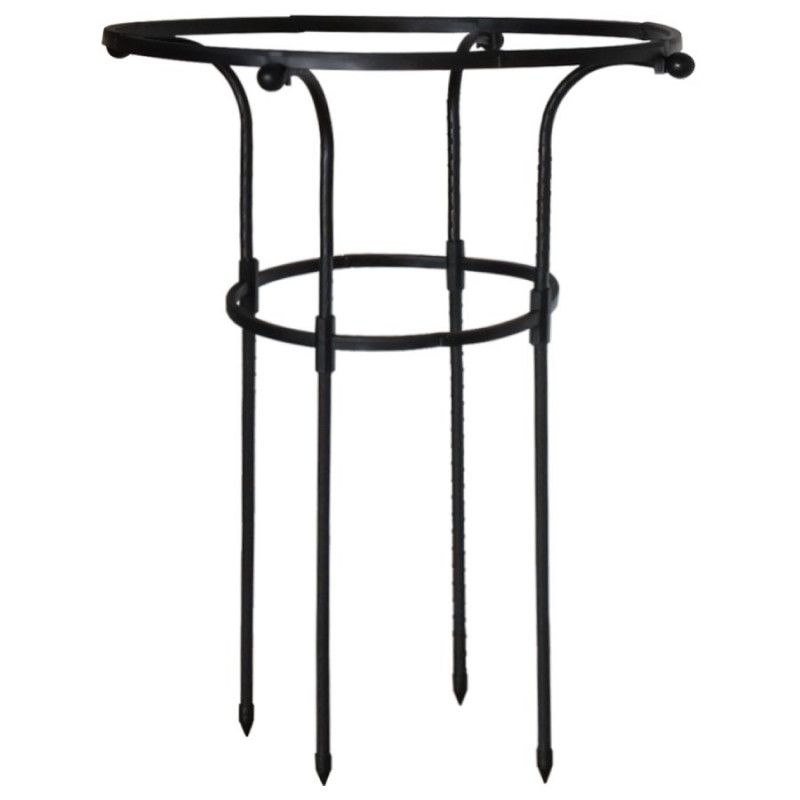 Besk Atbalsts telpaugiem D20/D40cm H65cm, melns