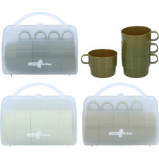 Camp Active Dzērienu krūzīšu komplekts 4gab