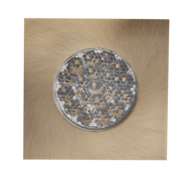 Kobi Ieb. lampa 19LED kvadrāta platīna