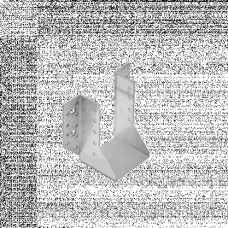 DMX Stiprinājums-kurpe WB23 76x122x75x2mm brusu,siju ārējais