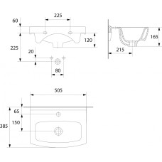 Cersanit Izlietne Cersania New 50