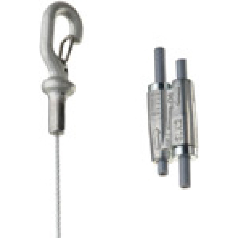 Erico stiprinājums ar āķi Speed Link SLK, troses diametrs 2 mm, garums 5m