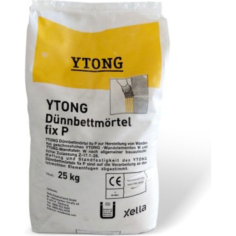 Ytong Līme paneļiem FIX P, 25 kg