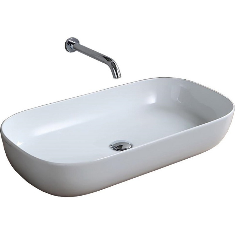 Scarabeo izlietne Glam, 760x390 mm, balta