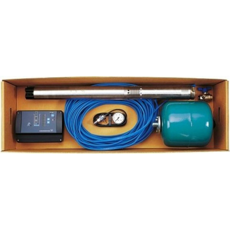 Grundfos Sūknis SQE 3-65 P1=1,65kW CU301+40m (96524501) - gab.
