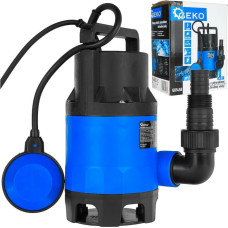 Geko MINI plastmasas iegremdējamais ūdens sūknis ar slēdzi 400 W, 8 m3/h, 5 m, 10 m strāvas kabelis, IPX8, G81458 - gab