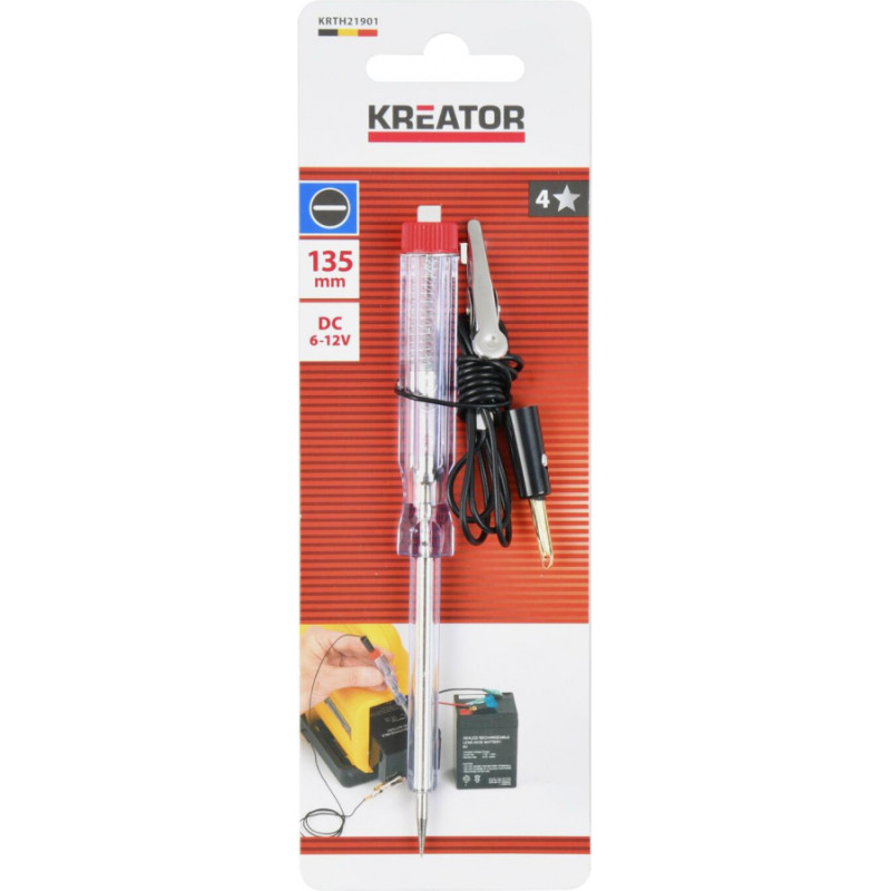 Kreator Skrūvgriezis testeris DC 6-12V, 135mm KREATOR KRTH21901