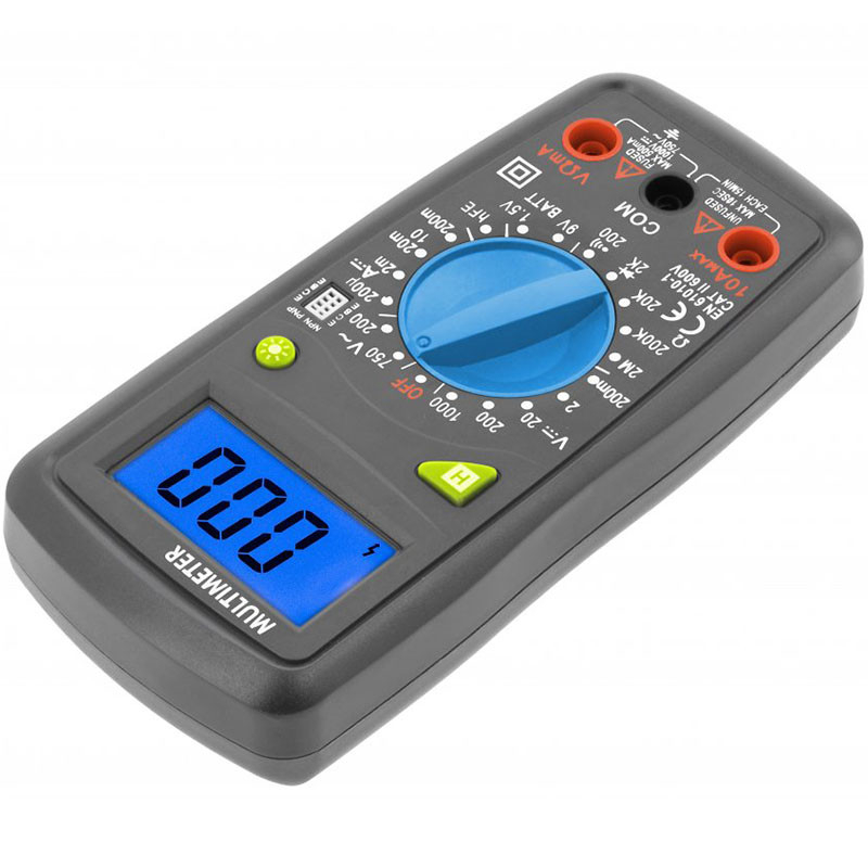 Hogert Digitālais multimetrs universālais, 0-750V HT1E602 HOGERT