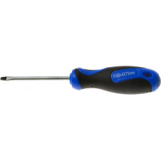 Geko Plakangalvas skrūvgriezis 4x75mm, hrom-vanādija tērauds, ergonomisks rokturis, G32041, GEKO