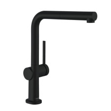 Hansgrohe virtuves izlietnes maisītājs ar izvelkamu dušu Talis M54 270 1jet, matēts melns + sBox