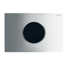 Geberit taustiņš Sigma10, 246x164 mm, ar elektronisku skalošanas aktivizēšanu, spīdīgs hroms