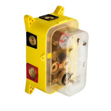 Cristina iebūvējamā dušas/vannas termostata zemapmetuma daļa, ar 1 , 2 vai 3 izejām