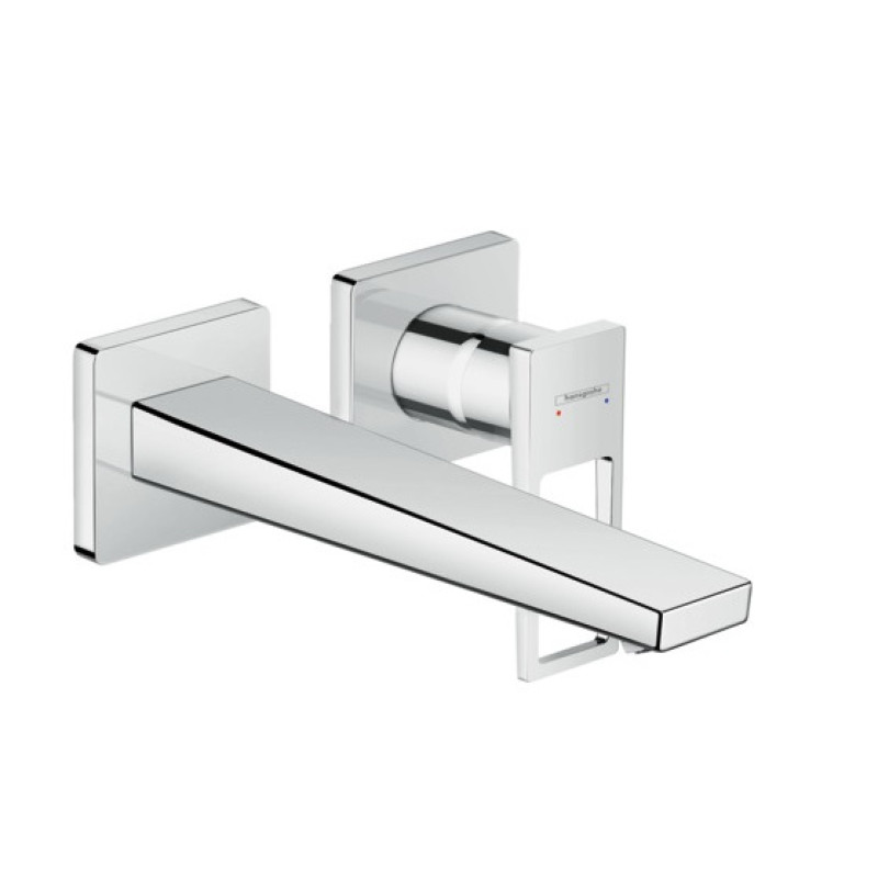 Hansgrohe izlietnes maisītāja Metropol Loop virsapmetuma daļa, 2 MC, iztece 225 mm, hroms