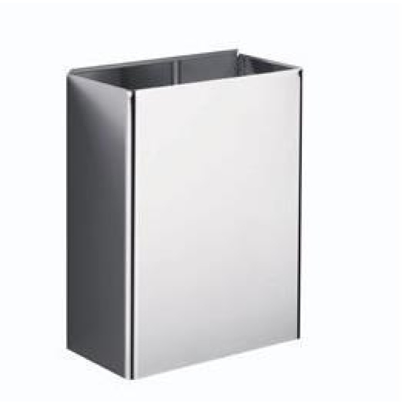 Inda atkritumu tvertne Hotellerie, pie sienas, 20 l, black