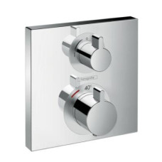 Hansgrohe termostata Ecostat Square virsapmetuma daļa, 2 funkcijām, hroms