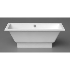 Vispool vanna Nordica, 1600x750 mm, ar sifonu, balta akmens masas