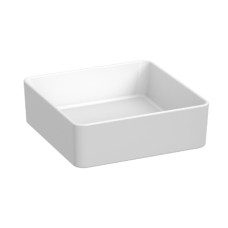 Jika izlietne Cubito Pure, 380x380 mm, h=150 mm, uz virsmas, balta